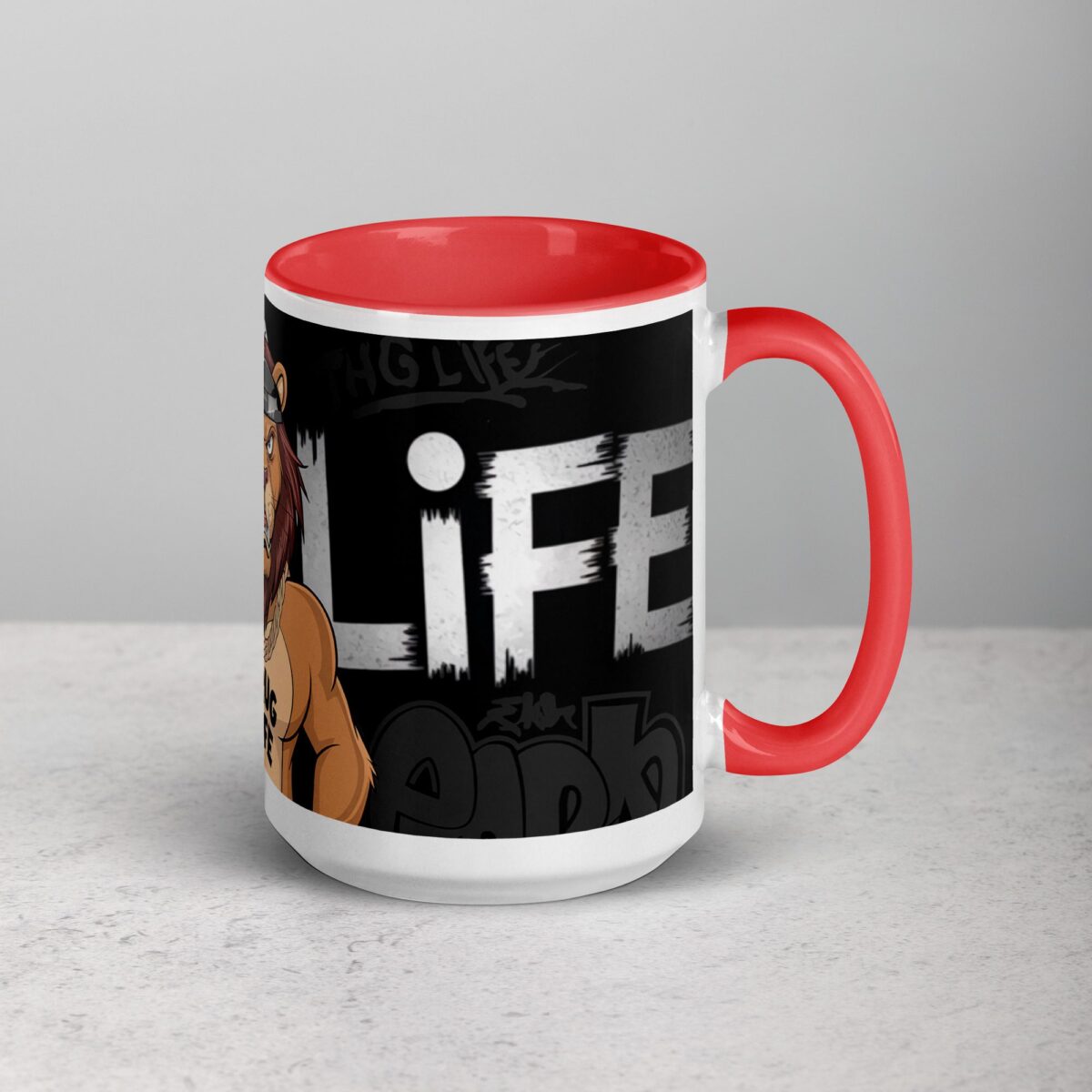 Thug Life Lion Coffee Mug & Tea Cup - Image 12