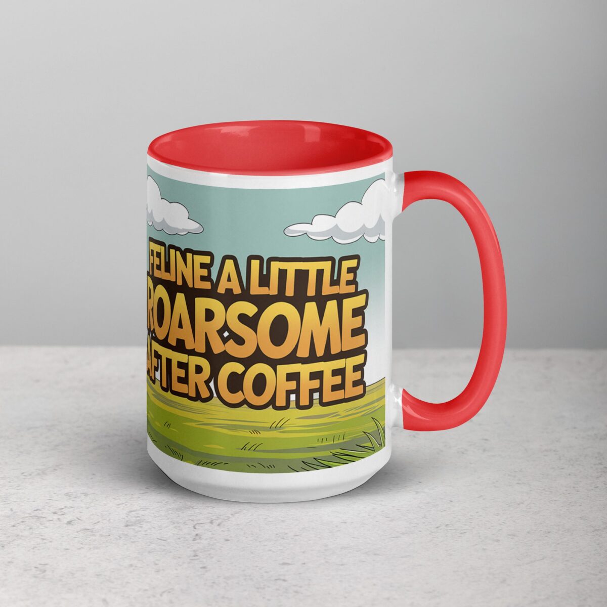 Feline Roarsome Lion Coffee Mug - Image 13