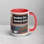 Monkey See Monkey Brew Coffee Mug - Image 12