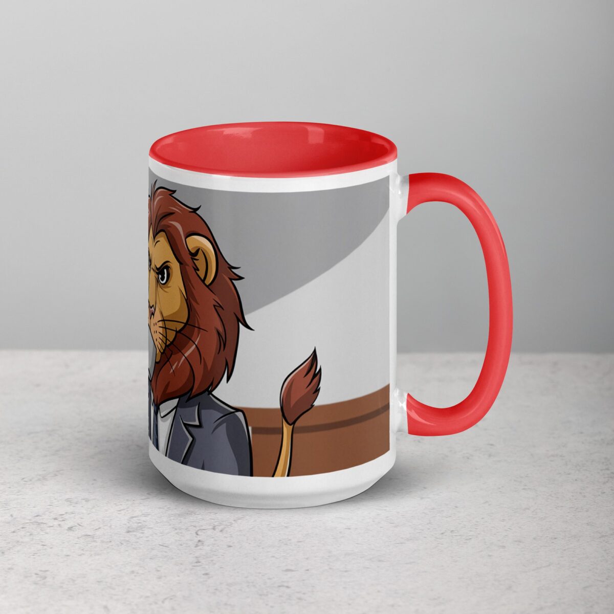 I am a Boss Lion Coffee Mug & Tea Cup - Image 12