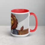 I am a Boss Lion Coffee Mug & Tea Cup - Image 12