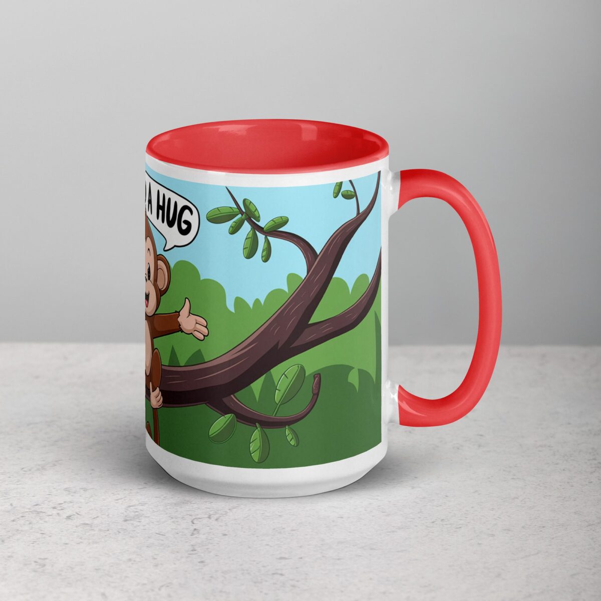 I Need a Hug Monkey Coffee Mug & Tea Cup - Image 12
