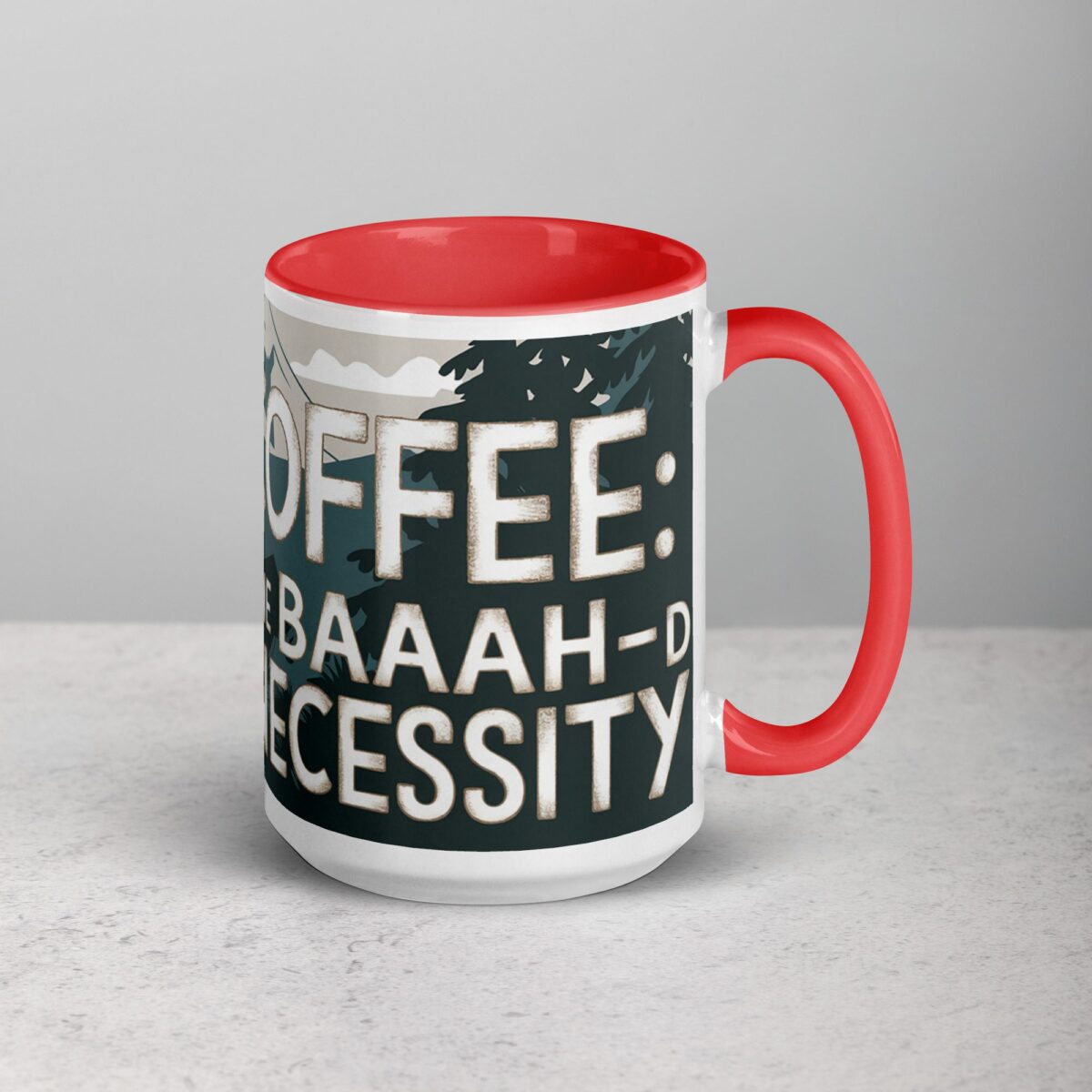 Coffee: The Baaaah-d Necessity Sheep Mug - Image 12