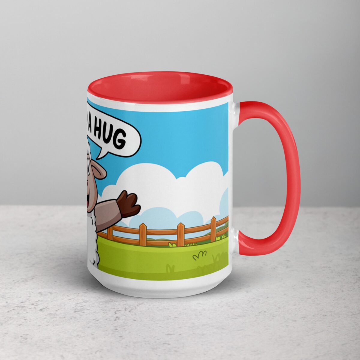 I Need a Hug Sheep Coffee Mug & Tea Cup - Image 12