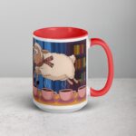 Counting Sheep? No, Counting Coffee Cups Mug - Image 12