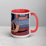 I’m Just a Little Slow Until Coffee Kicks In Snail Mug - Image 12