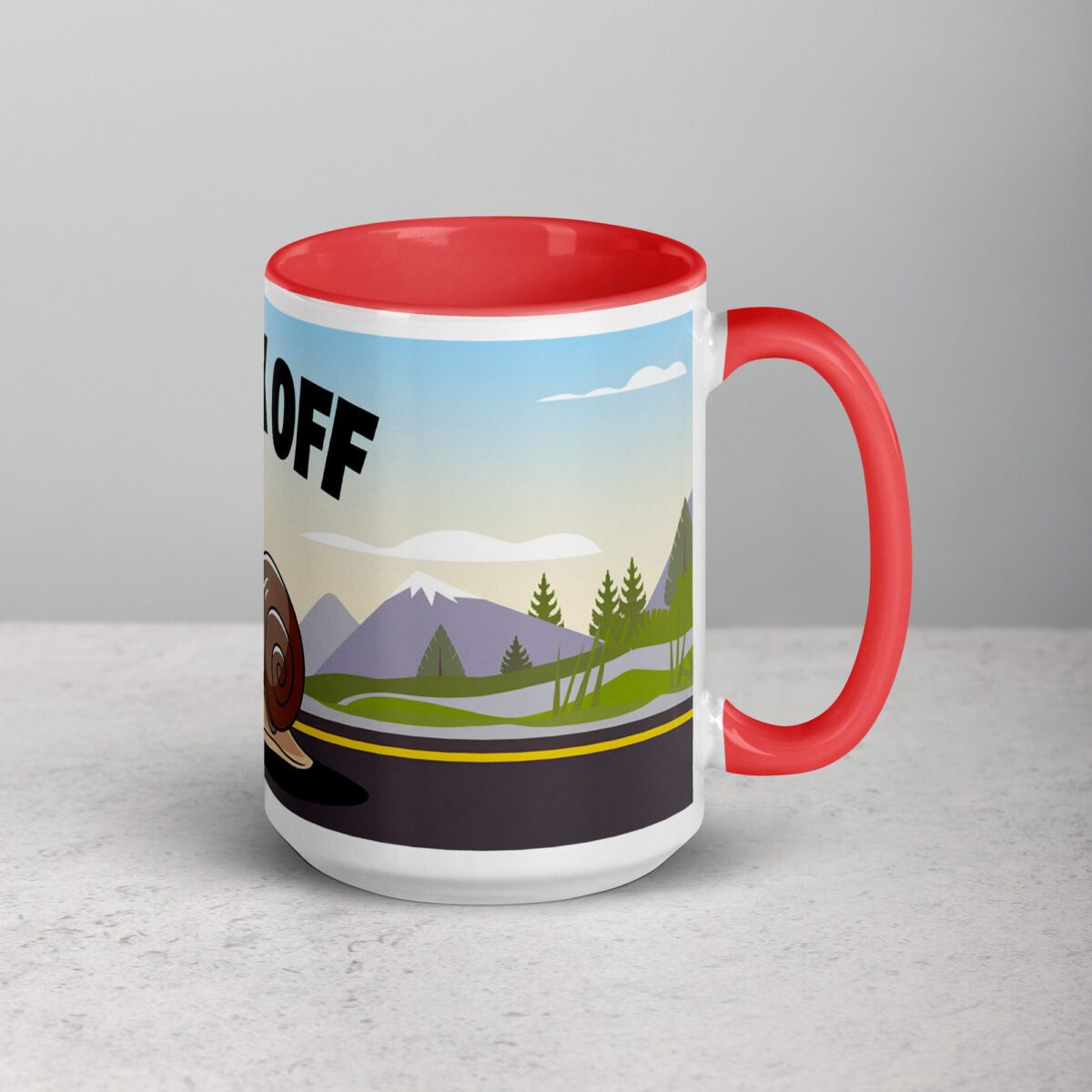 F-Off Snail Coffee Mug & Tea Cup - Image 12