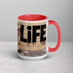 Thug Life Gangster Snail Coffee Mug & Tea Cup - Image 12