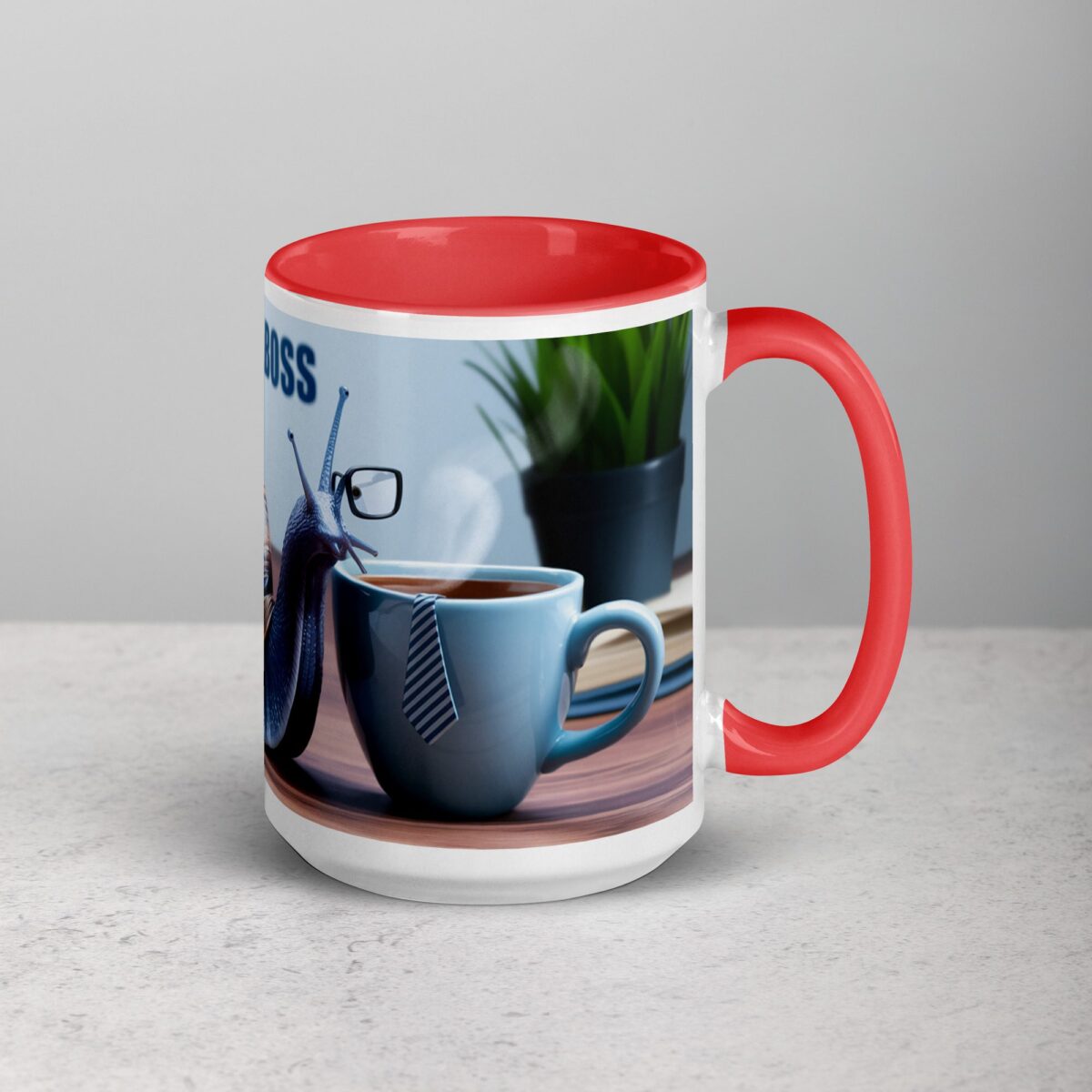 I am a Boss Snail Coffee Mug & Tea Cup - Image 12