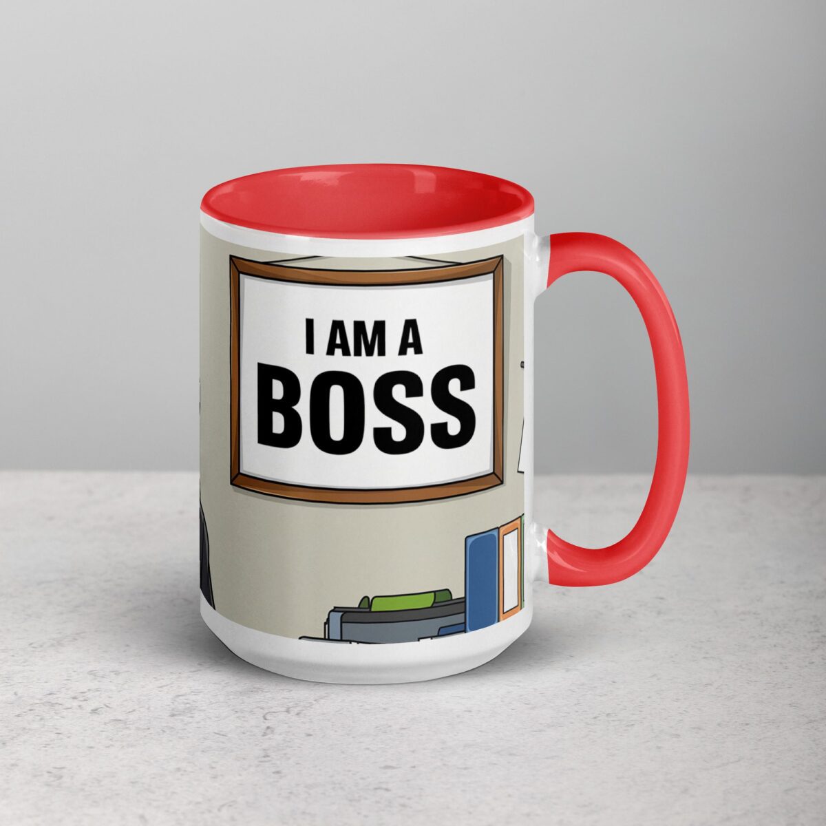 I am a Boss Turtle Coffee Mug & Tea Cup - Image 12