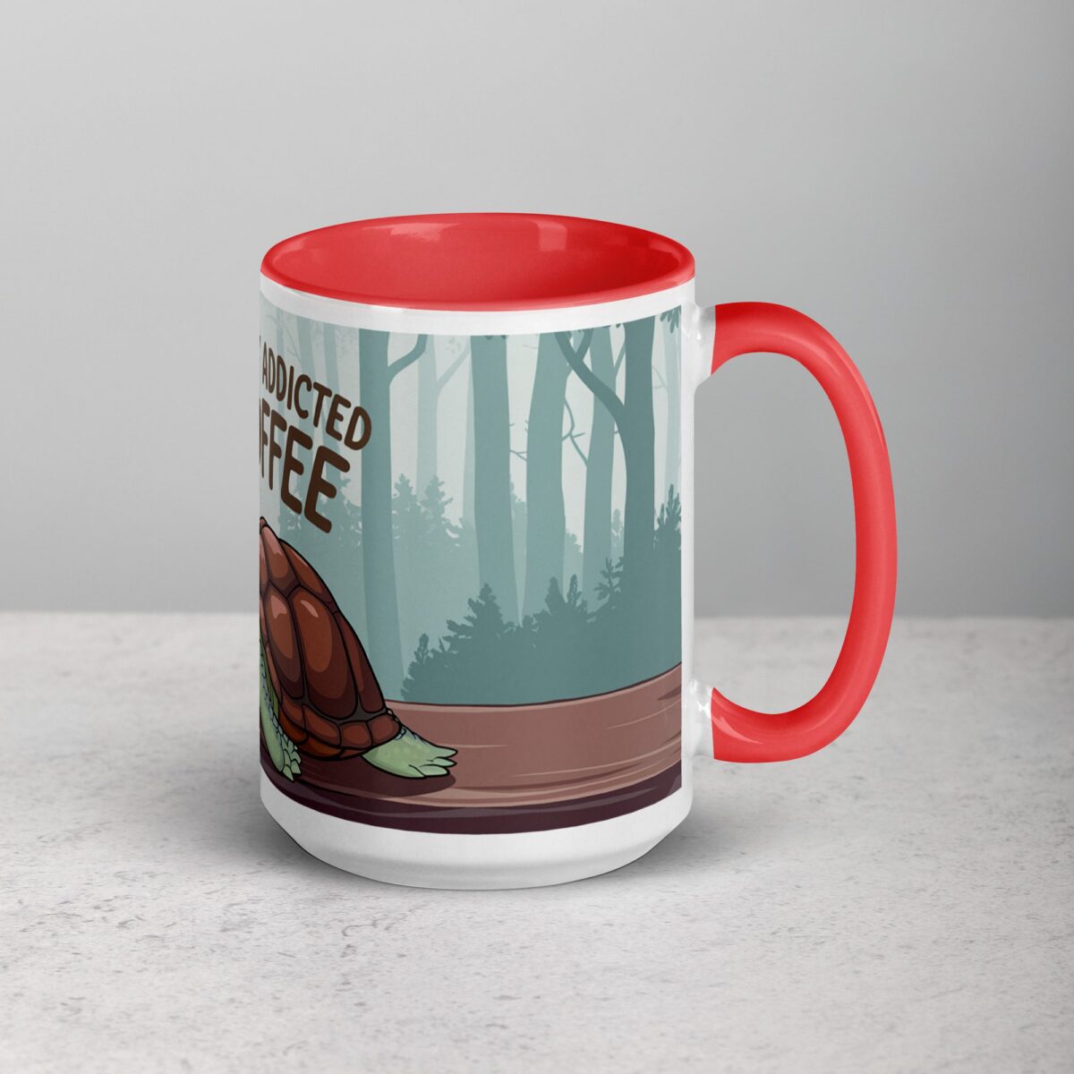 Turtle-ly Addicted to Coffee Mug - Image 12