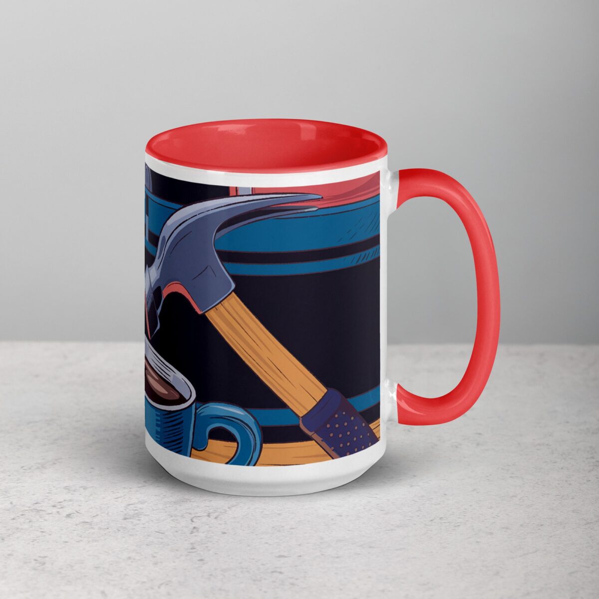 Fatherhood: Nailed It (With Coffee) Dad Mug - Image 12