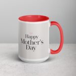 Happy Mothers Day Minimal Coffee Mug - Image 12