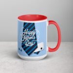 Happy Fathers Day Tie & Cufflinks Coffee Mug - Image 12
