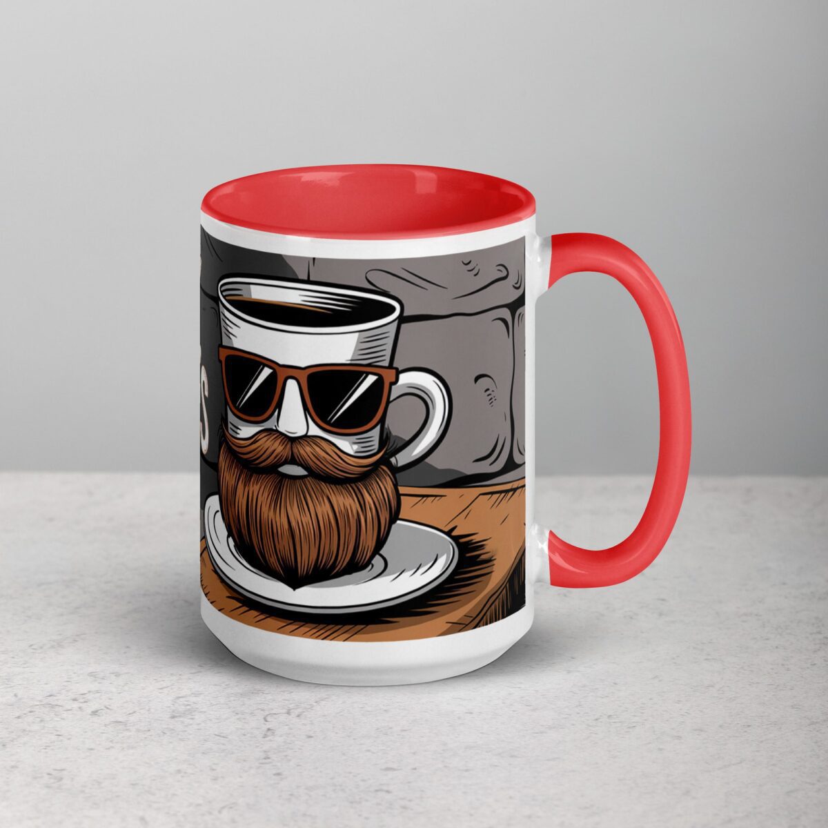 Happy Fathers Day Beard & Brew Coffee Mug - Image 12
