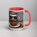 Happy Fathers Day Beard & Brew Coffee Mug - Image 12