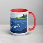 Happy Fathers Day Fishing Coffee Mug - Image 12