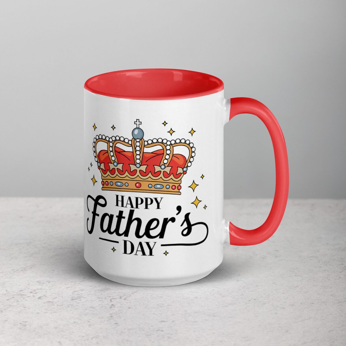 Happy Fathers Day Crown Coffee Mug - Image 12