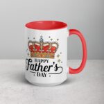 Happy Fathers Day Crown Coffee Mug - Image 12