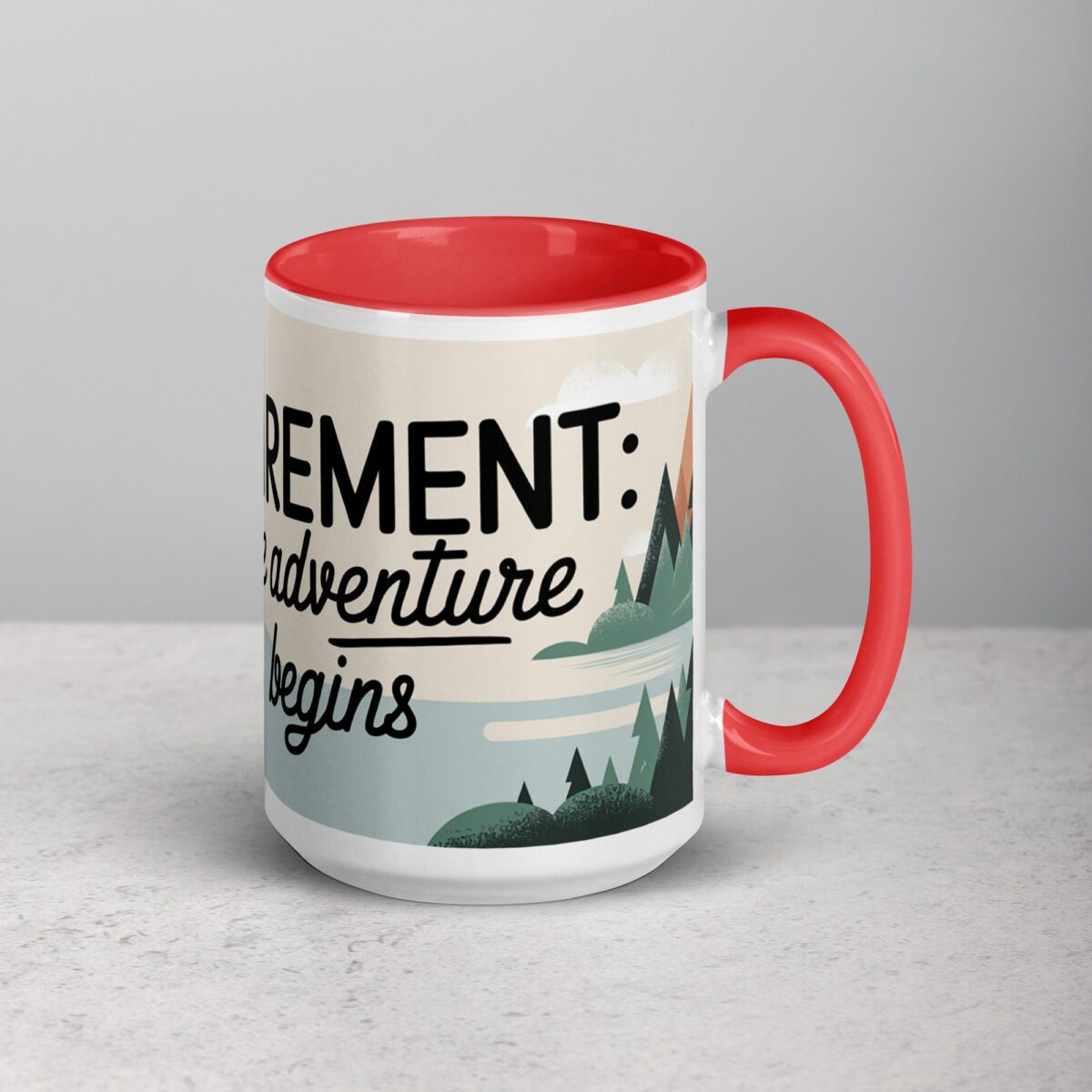 Retirement: The Adventure Begins Coffee Mug - Image 12