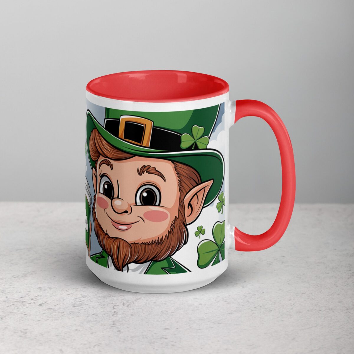 Too Cute to Pinch Leprechaun (But I’ll Take a Sip) Coffee Mug - Image 12