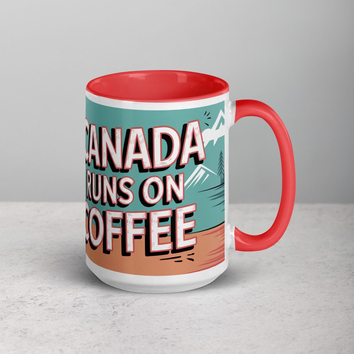 Canada Runs on Coffee Mug - Image 12