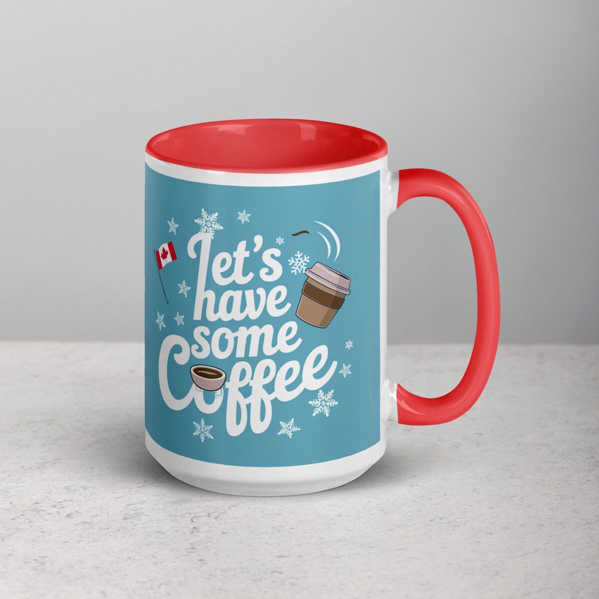 Let's Have Some Coffee Canada Day Mug - Image 12