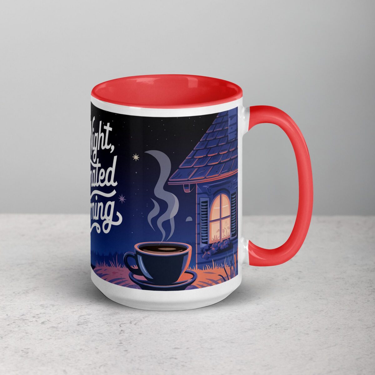 Silent Night, Caffeinated Morning Coffee Mug - Image 12