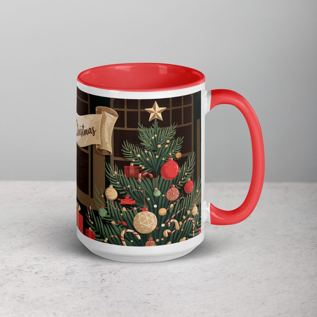 Merry Christmas Elegant Coffee Mug & Tea Cup - Image 12