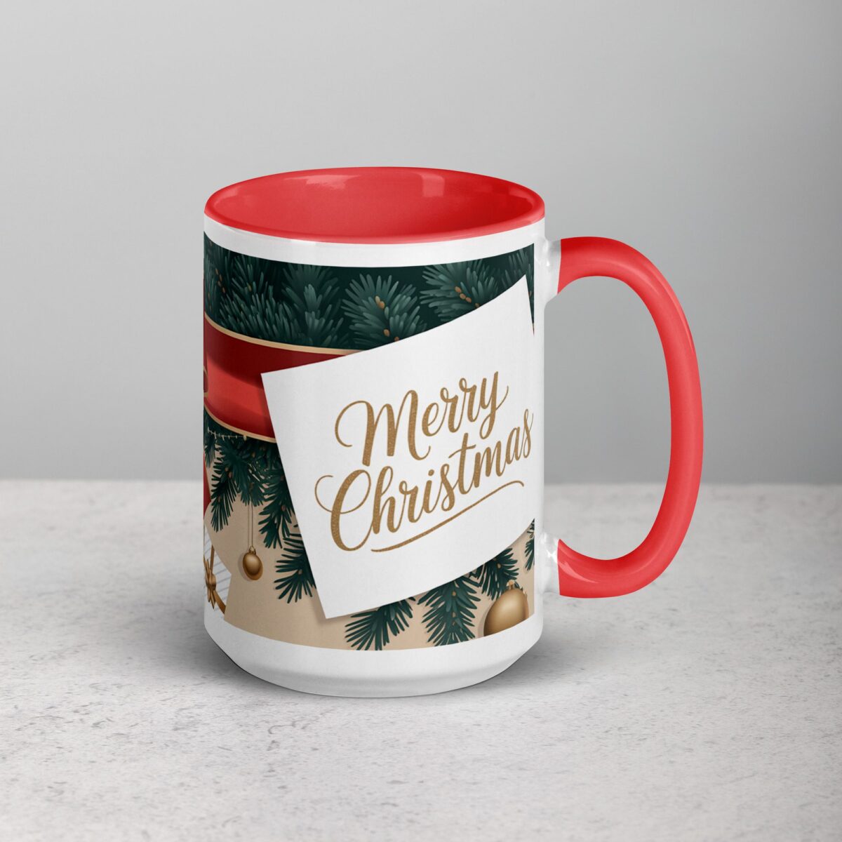 Merry Christmas Sophisticated Coffee Mug & Tea Cup - Image 12