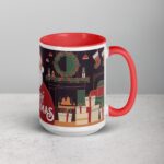 Merry Christmas Retro Coffee Mug & Tea Cup - Image 12