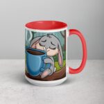 Some Bunny Needs Coffee Easter Mug - Image 12