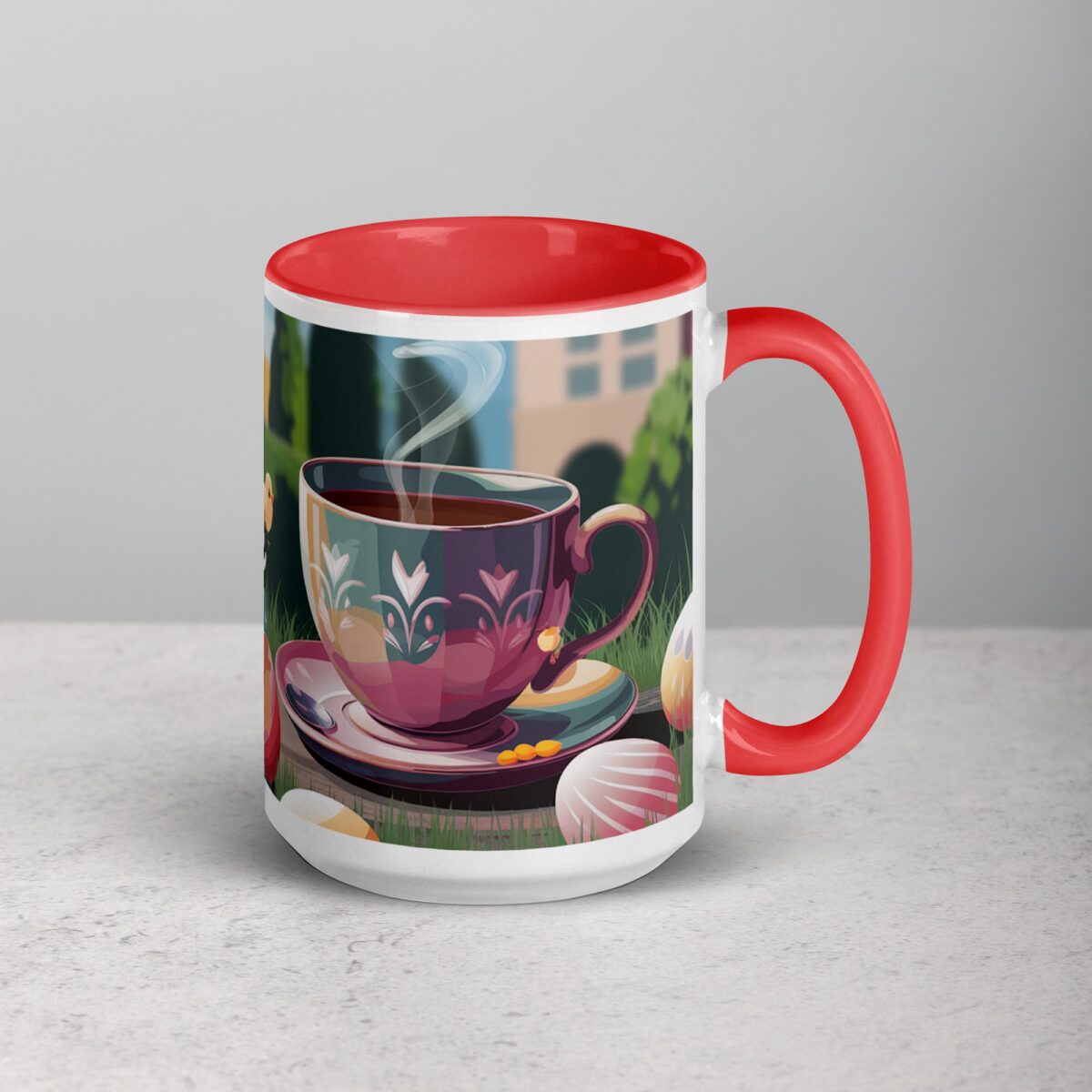 Hatching Plans Over Coffee Easter Mug - Image 12