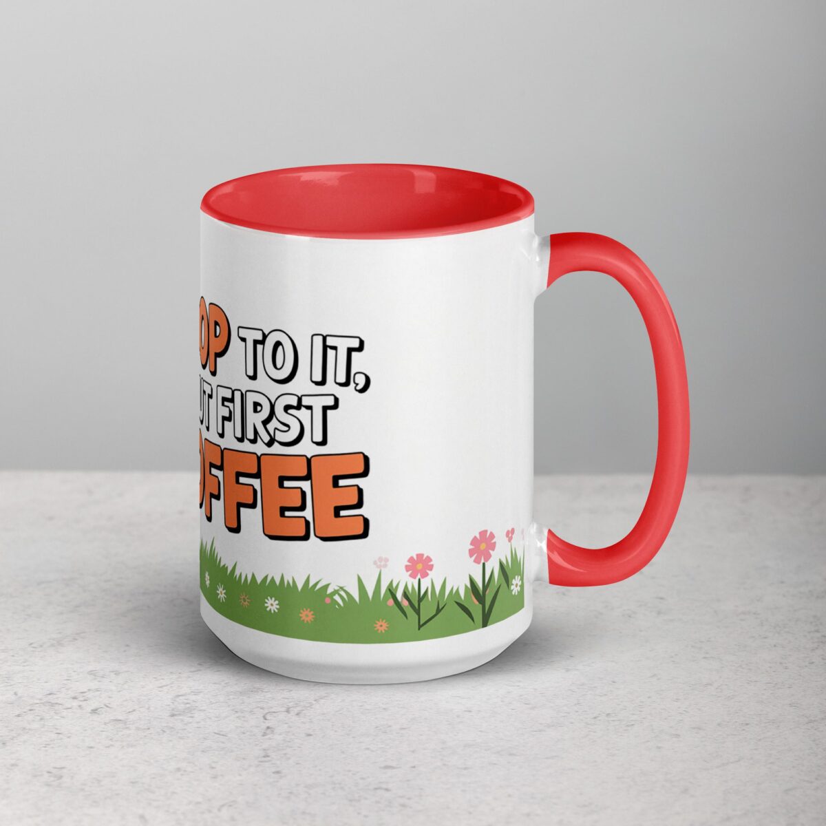 Hop To It, But First Coffee Easter Mug - Image 12