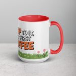 Hop To It, But First Coffee Easter Mug - Image 12