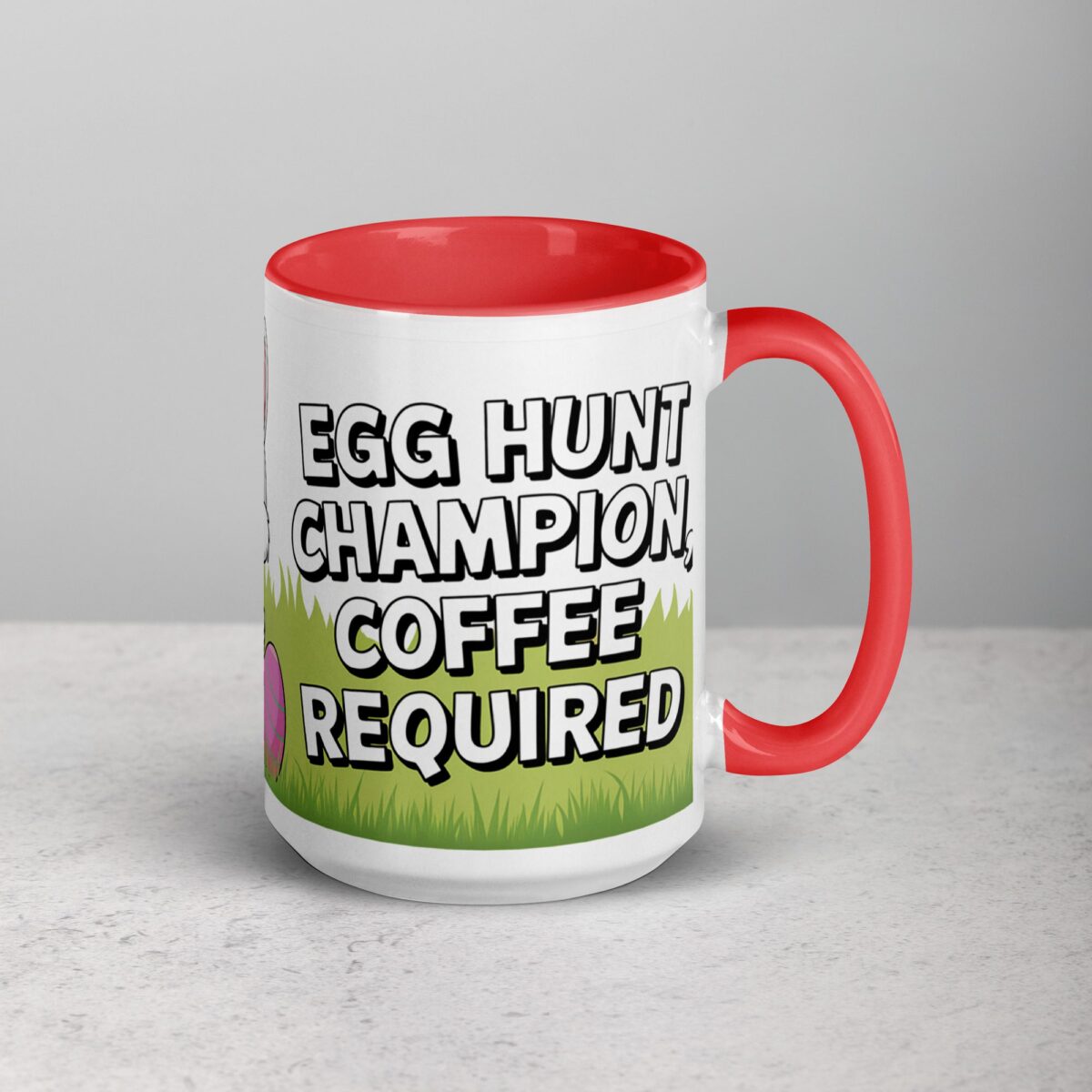 Egg Hunt Champion, Coffee Required Easter Mug - Image 12