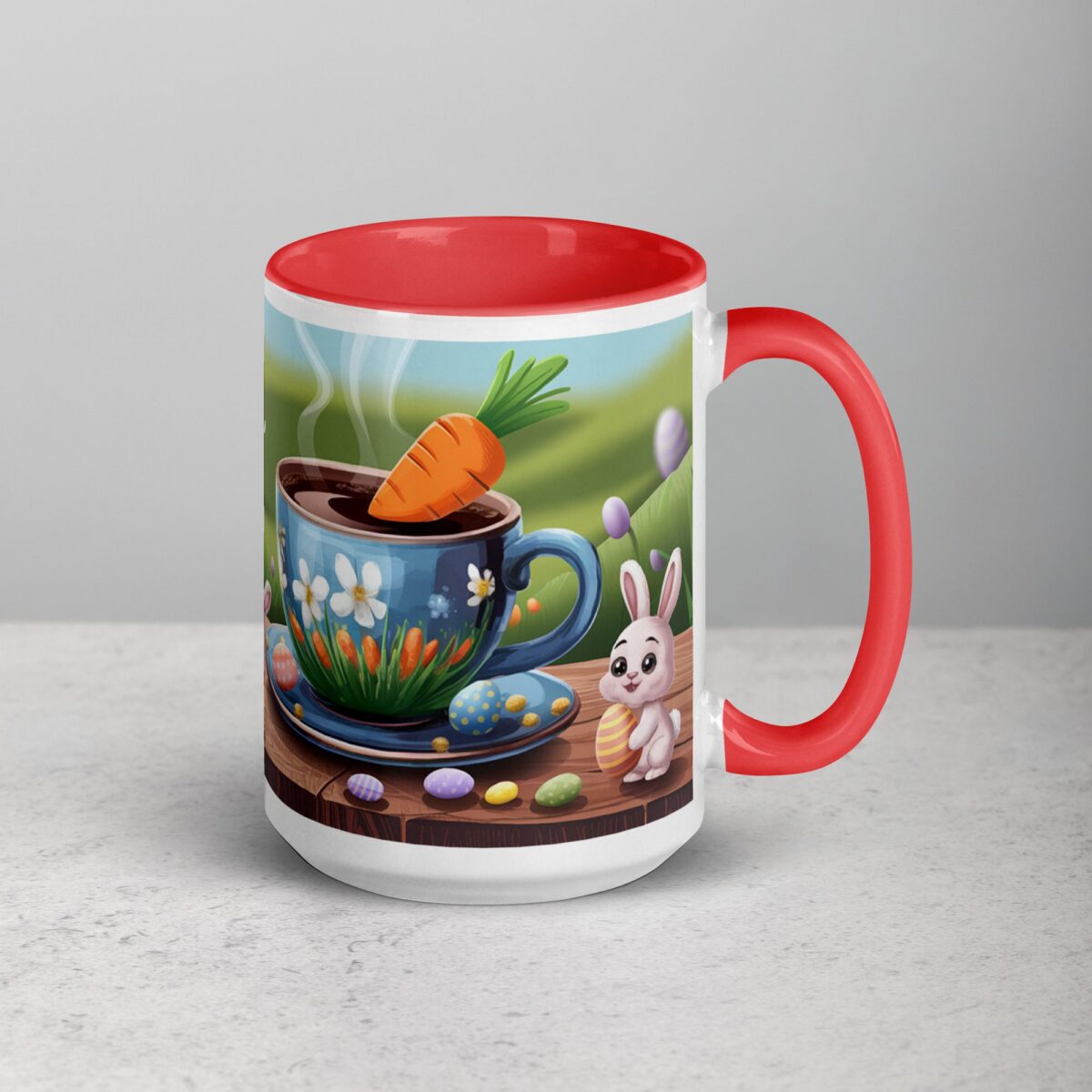 Caffeine, Carrots, and Easter Joy Coffee Mug - Image 12