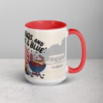 Brews, BBQs, & Red, White, & Blue Coffee Mug - Image 12