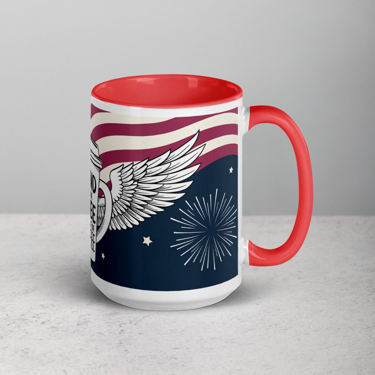 Land of the Free, Because of Coffee Mug - Image 12