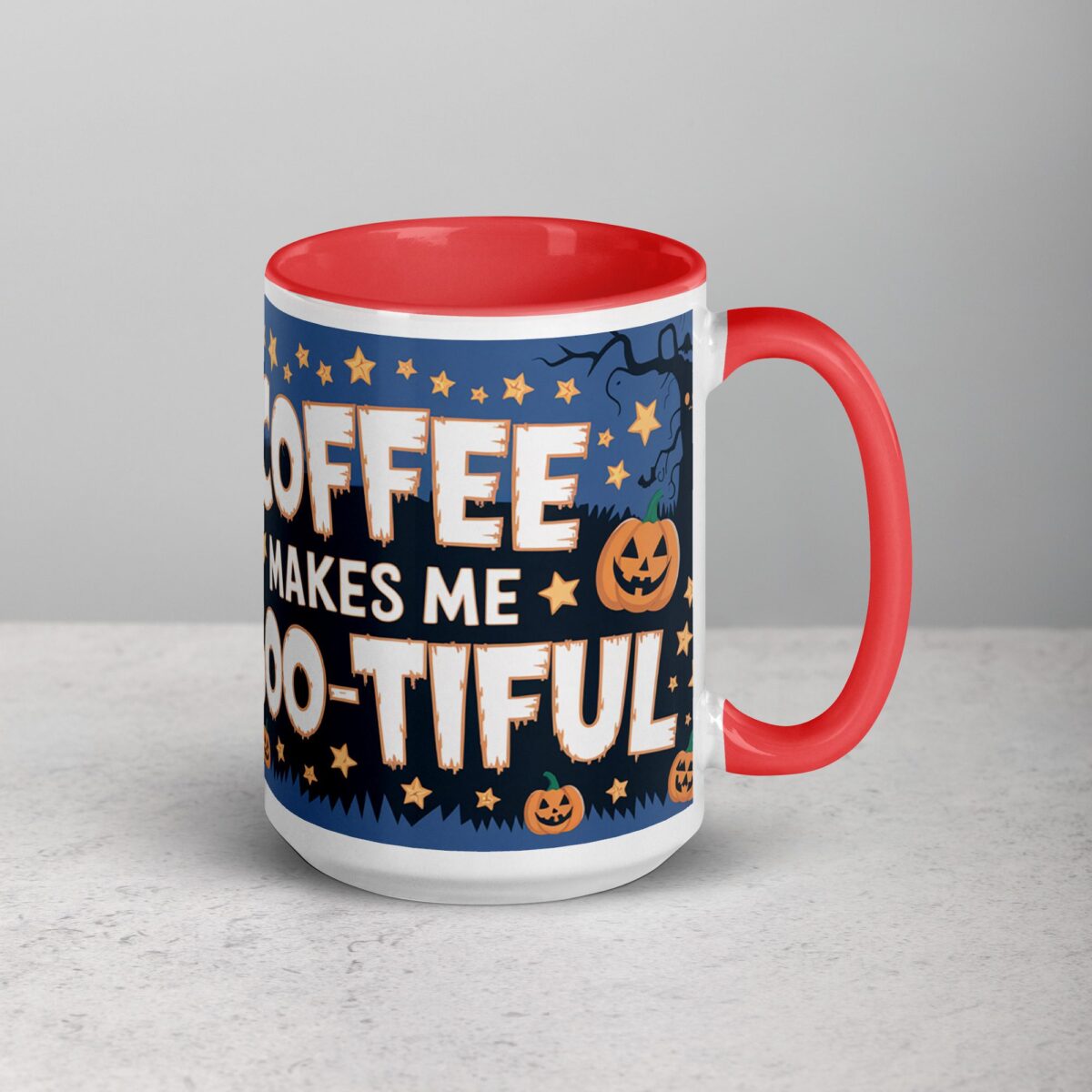 Coffee Makes Me Boo-tiful Ghost Mug - Image 12