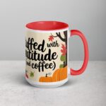 Stuffed with Gratitude (and Coffee) Thanksgiving Mug - Image 12