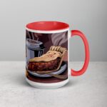 Coffee, Pie, & Thankful Vibes Mug - Image 12