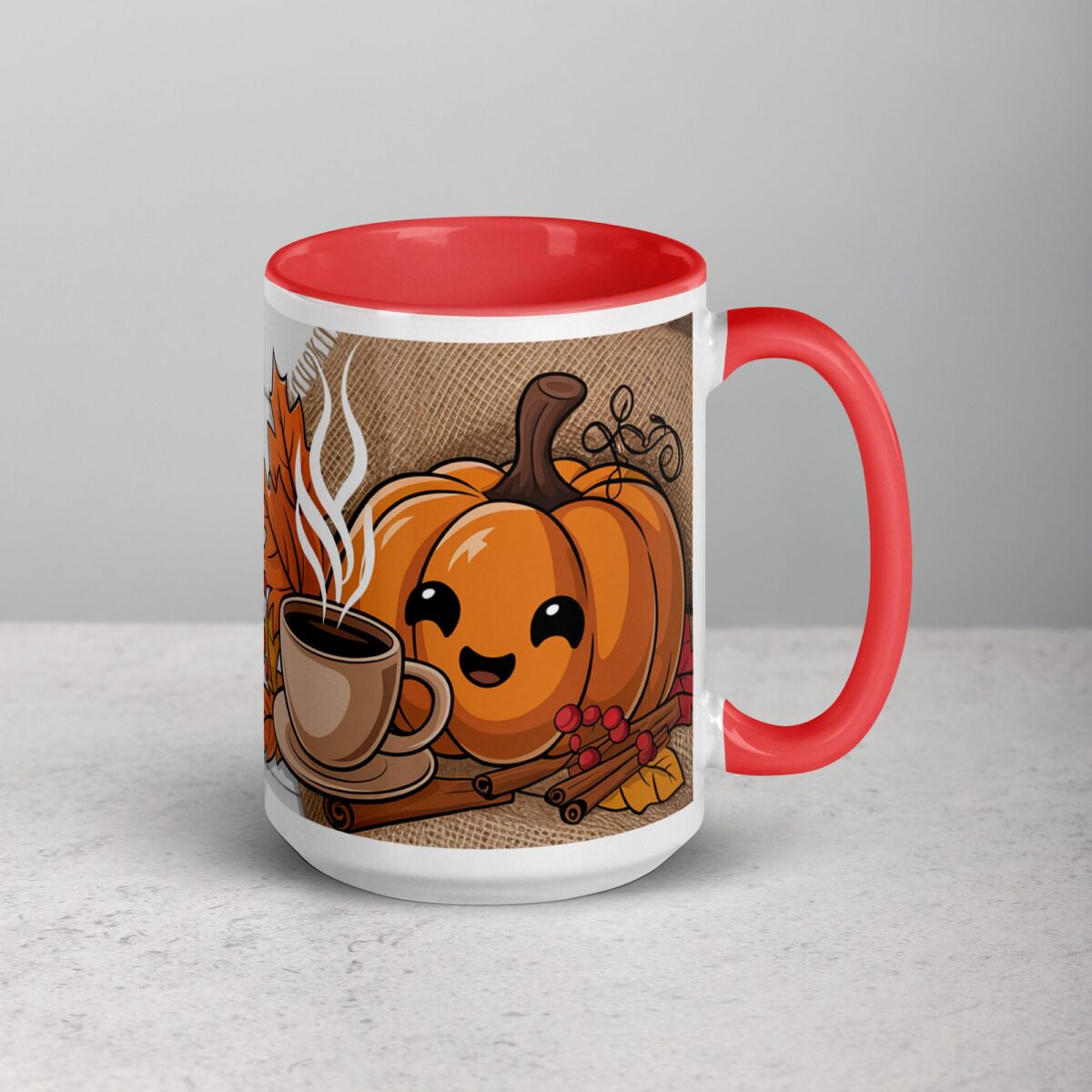 Pumpkin Spice & Everything Nice Thanksgiving Mug - Image 12