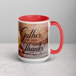 Gather, Sip, and Give Thanks Coffee Mug - Image 12