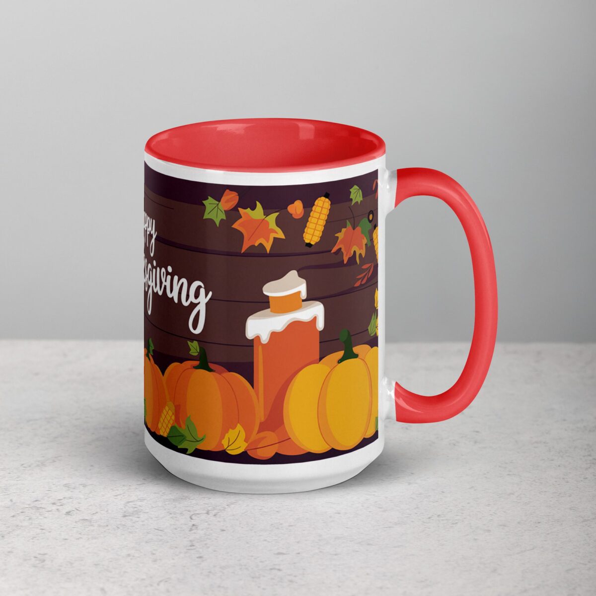 Happy Thanksgiving Elegant Coffee Mug & Tea Cup - Image 12