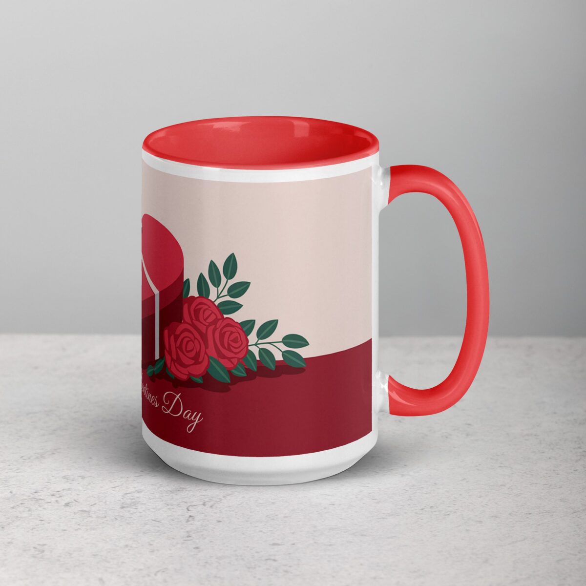 Happy Valentine's Day Elegant Coffee Mug - Image 12