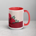 Happy Valentine's Day Elegant Coffee Mug - Image 12