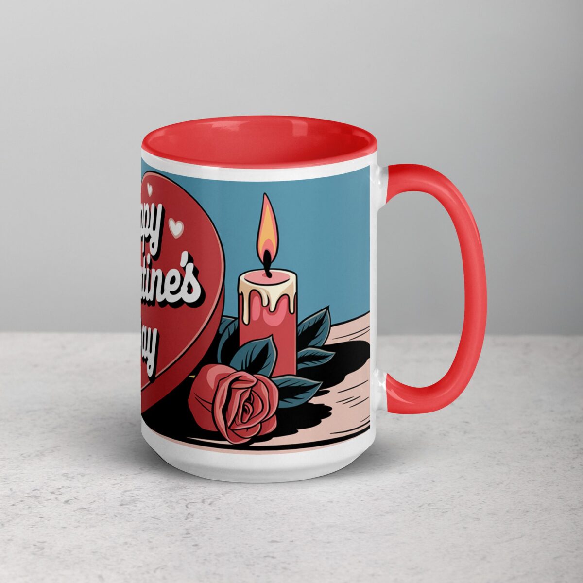 Happy Valentine's Day Retro Coffee Mug - Image 12