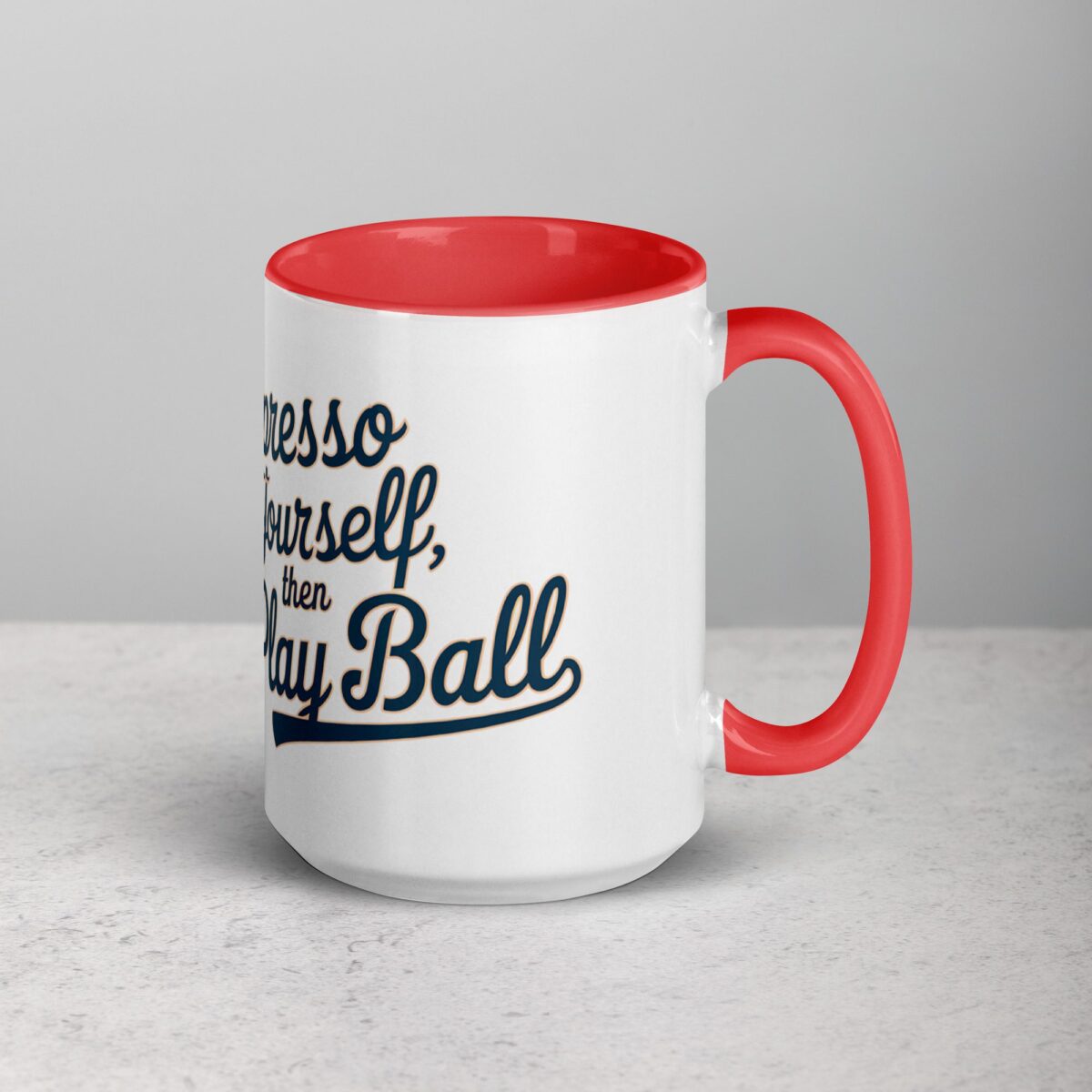 Espresso Yourself, Then Play Ball Coffee Mug & Tea Cup - Image 12
