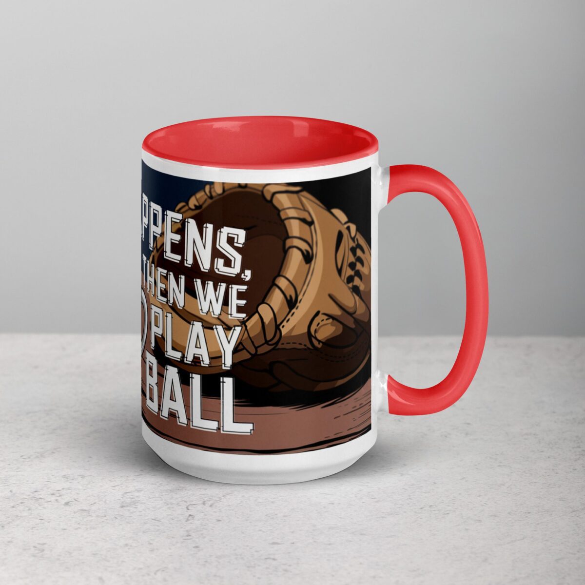 Sip Happens, Then We Play Ball Coffee Mug - Image 12